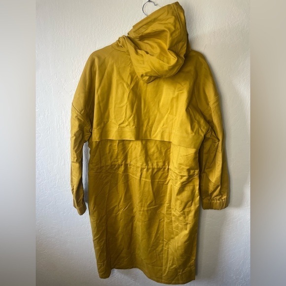 Who What Wear Mustard Yellow Hooded Coat - Picture 5 of 6